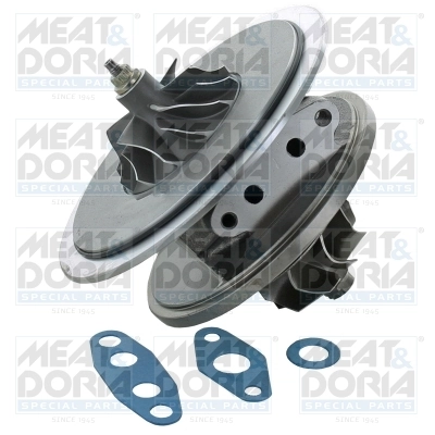 Core assembly, turbocharger